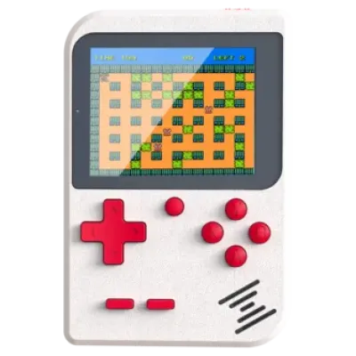 Exibel portabel spelkonsol 256 spel, från 6 år